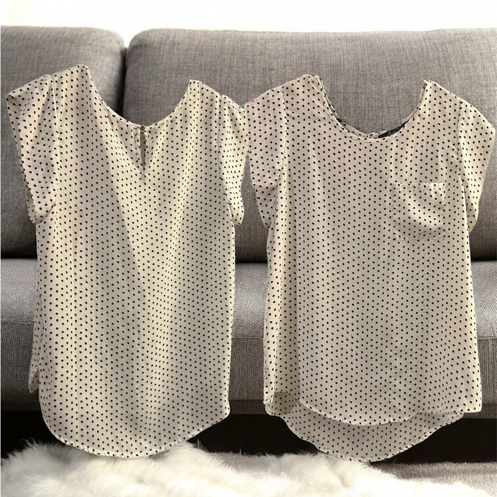 Polka Dot Women's Top